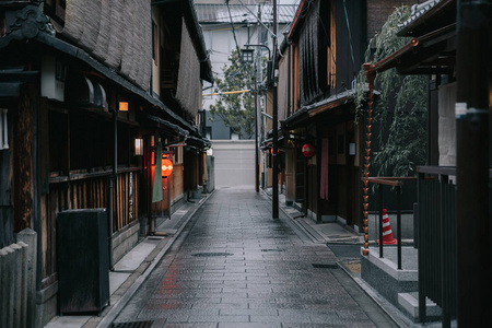 京都市中心城市步行街图片