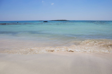 Elafonisi 海滩, 克里特岛, 希腊