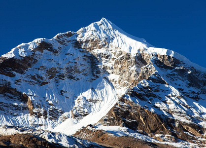 尼泊尔马卡鲁峰巴润国家公园7高峰七