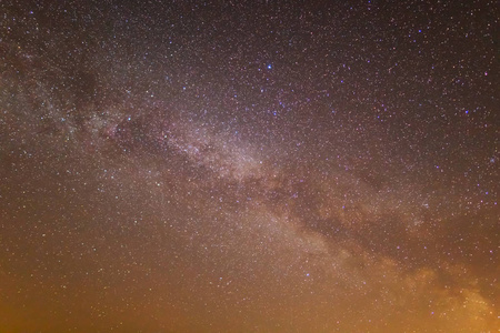 夜空与银河背景