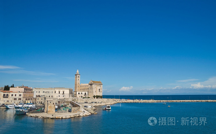 特鲁利特拉尼的全景.普利亚大区.意大利
