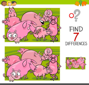 发现与猪农场动物角色的区别