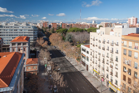 马德里城市景观