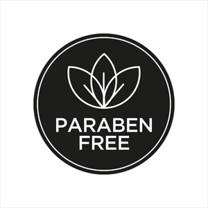 Paraben 免费图标。孤立向量插图