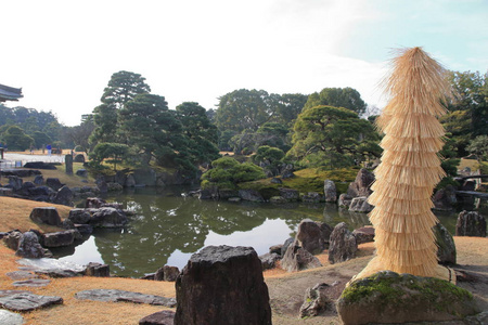 日本京都二条城城堡 Ninomaru 花园
