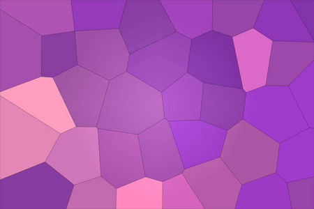 良好的抽象插图紫色和洋红 Gigant 六边形。为您的设计英俊