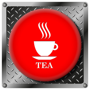茶杯子金属图标