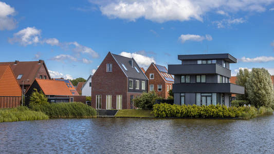 荷兰海牙 Ypenburg 郊区海滨的现代住宅设计住宅