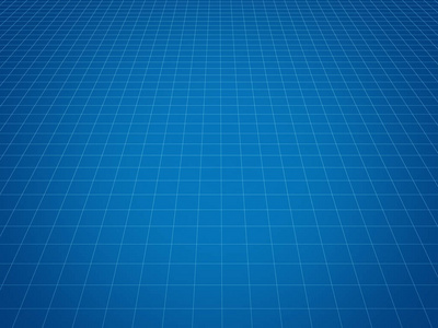 蓝色瓷砖背景为技术概念, 3d 例证