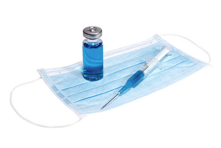 医用面罩用蓝疫苗注射玻璃瓶