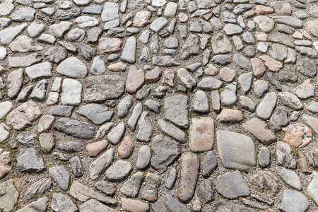 特写鹅卵石图案地板, 背景由鹅卵石图案, 老石头