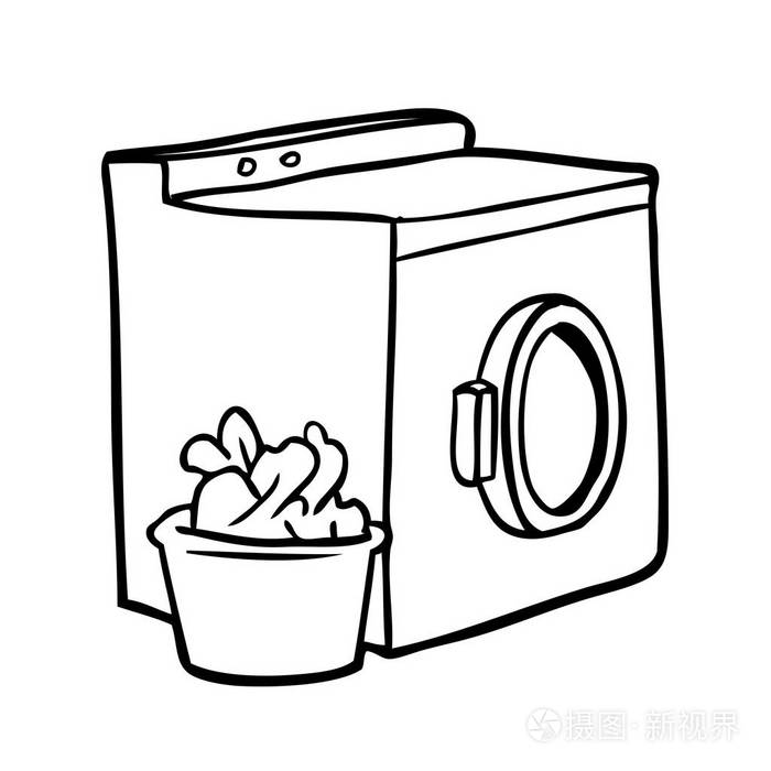 洗衣机和洗衣机的线图
