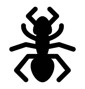 像蚂蚁描绘 dorylus 的昆虫的图标