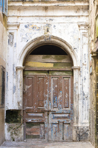 老麦地那地区的摩洛哥传统门