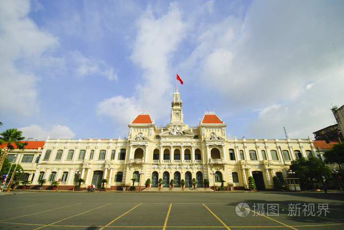 市政厅的胡志明市的西贡,越南