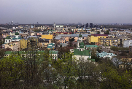 基辅, podil, 建筑和修道院