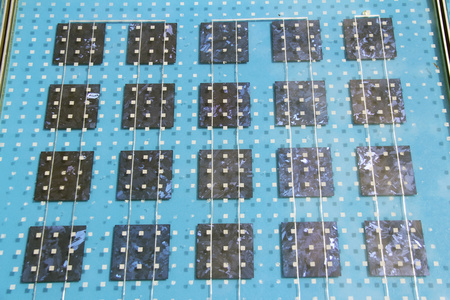 在扎达尔，克罗地亚太阳能电池电池板
