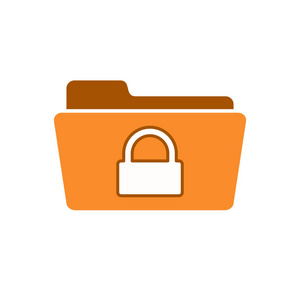 文件夹密钥锁定密码专用保护安全图标