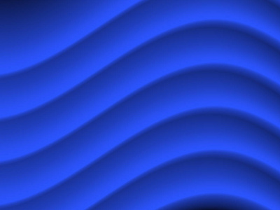 抽象蓝色波浪背景。矢量插画