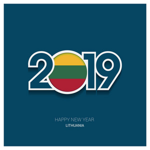 2019立陶宛版式, 新年快乐背景