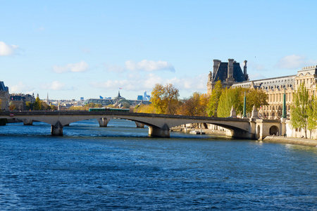 艺术桥，巴黎，法国