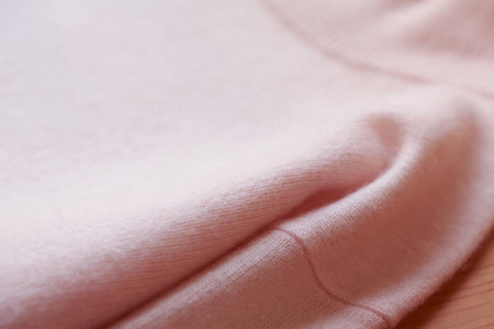 美丽的, 豪华的, 针织的毛衣在粉红色, 秋天, 冬天, 温暖