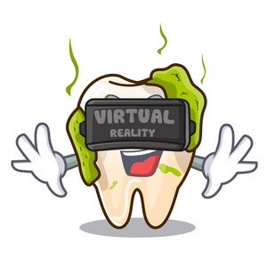 虚拟现实动画片龋齿恢复治疗前