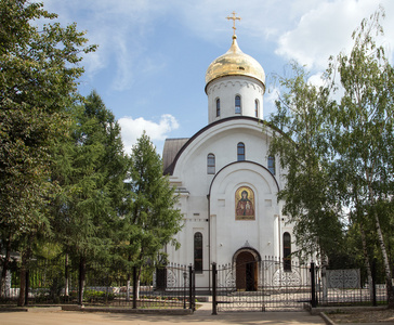 俄罗斯东正教教会的圣 evfrosinia，nahimovsky 大道，莫斯科，俄罗斯