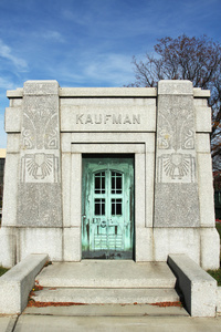 在华盛顿在纽约布鲁克林区的犹太公墓陵墓