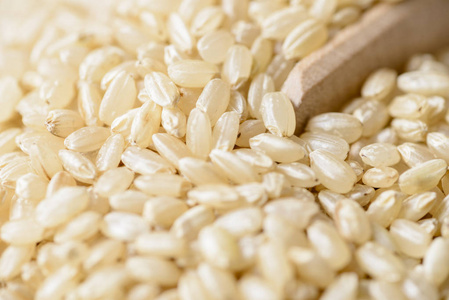 糙米的食物背景