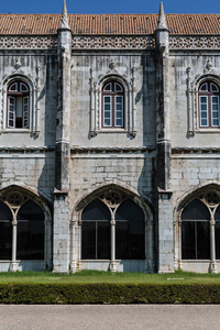在葡萄牙里斯本贝伦热罗尼姆斯修道院的细节