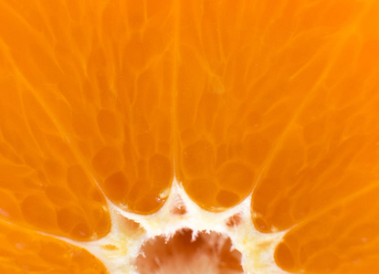 以橙色的宏照片的形式纹理
