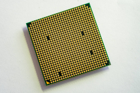 关闭 Cpu 处理器的计算机主板。技术背景