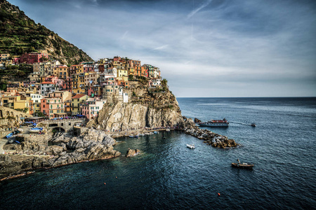 意大利五渔村海岸 Manarola