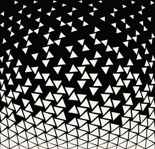 抽象的几何时髦时尚设计打印三角形模式