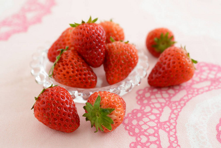 新鲜又美味的草莓