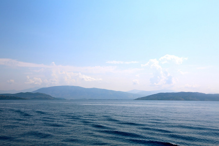 科孚岛海和阿尔巴尼亚海岸
