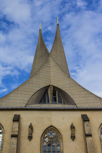 马忤斯修道院在布拉格。捷克共和国