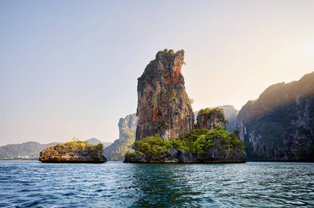 泰国的岛屿和岩石