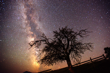 繁星点点的天空