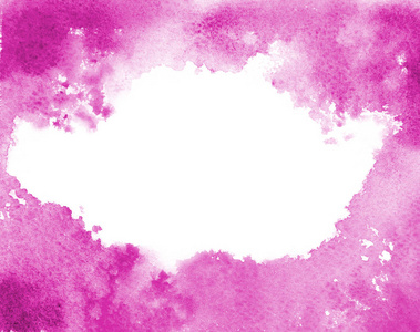 抽象水彩污渍的背景图像形成紫色的随机形状