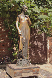 朱丽叶的青铜雕像。维罗纳意大利