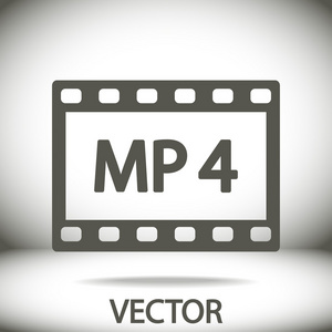 mpeg 4 视频图标