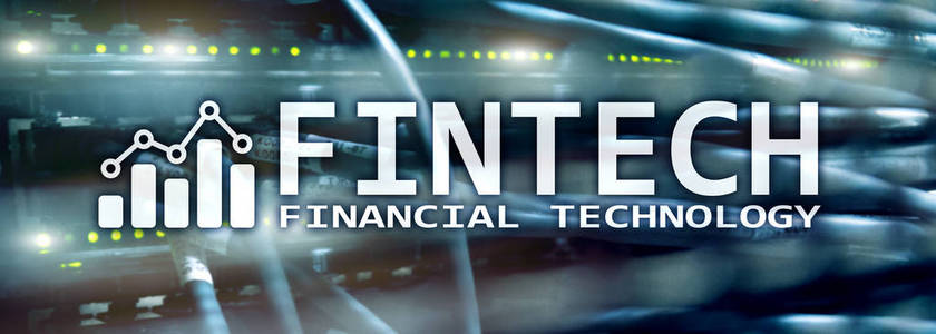 Fintech 金融技术。业务解决方案和软件开发