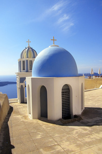 如画的风景，有希腊圣托里尼岛