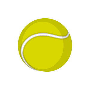 独立网球球图标