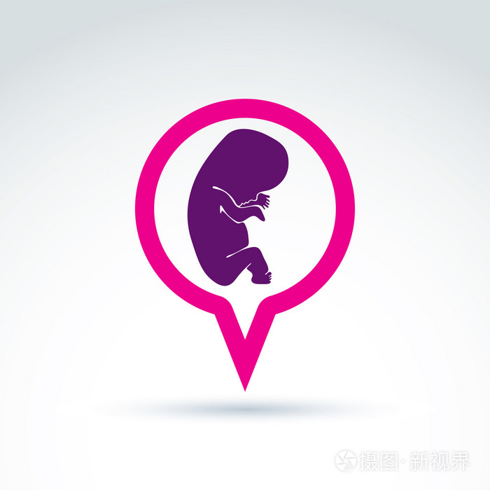 聊天妊娠主题.依然怀孕插画-正版商用