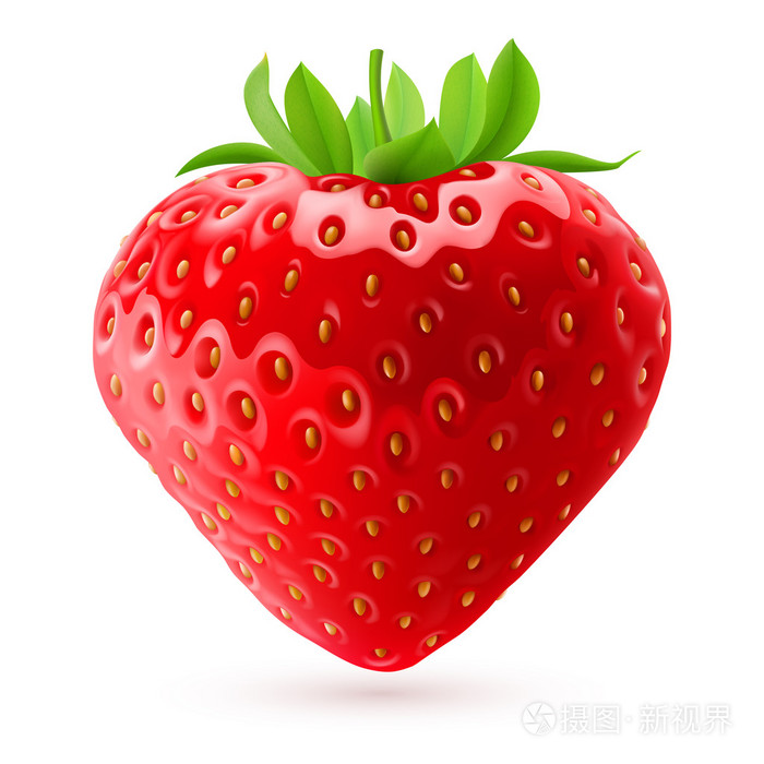 色香味俱全的草莓