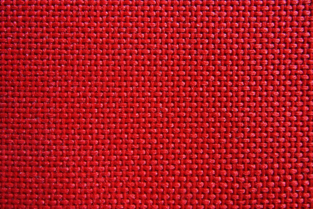 红色尼龙织物花纹纹理背景
