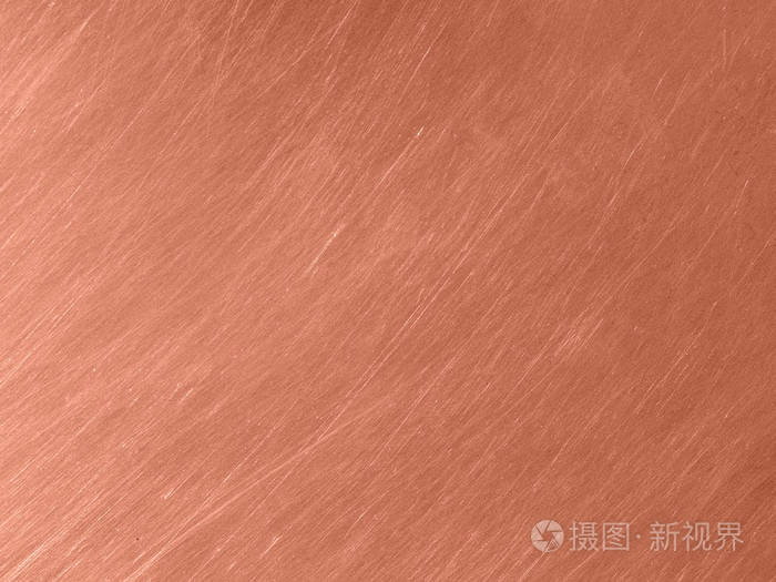 带圆形划痕的铜金属纹理